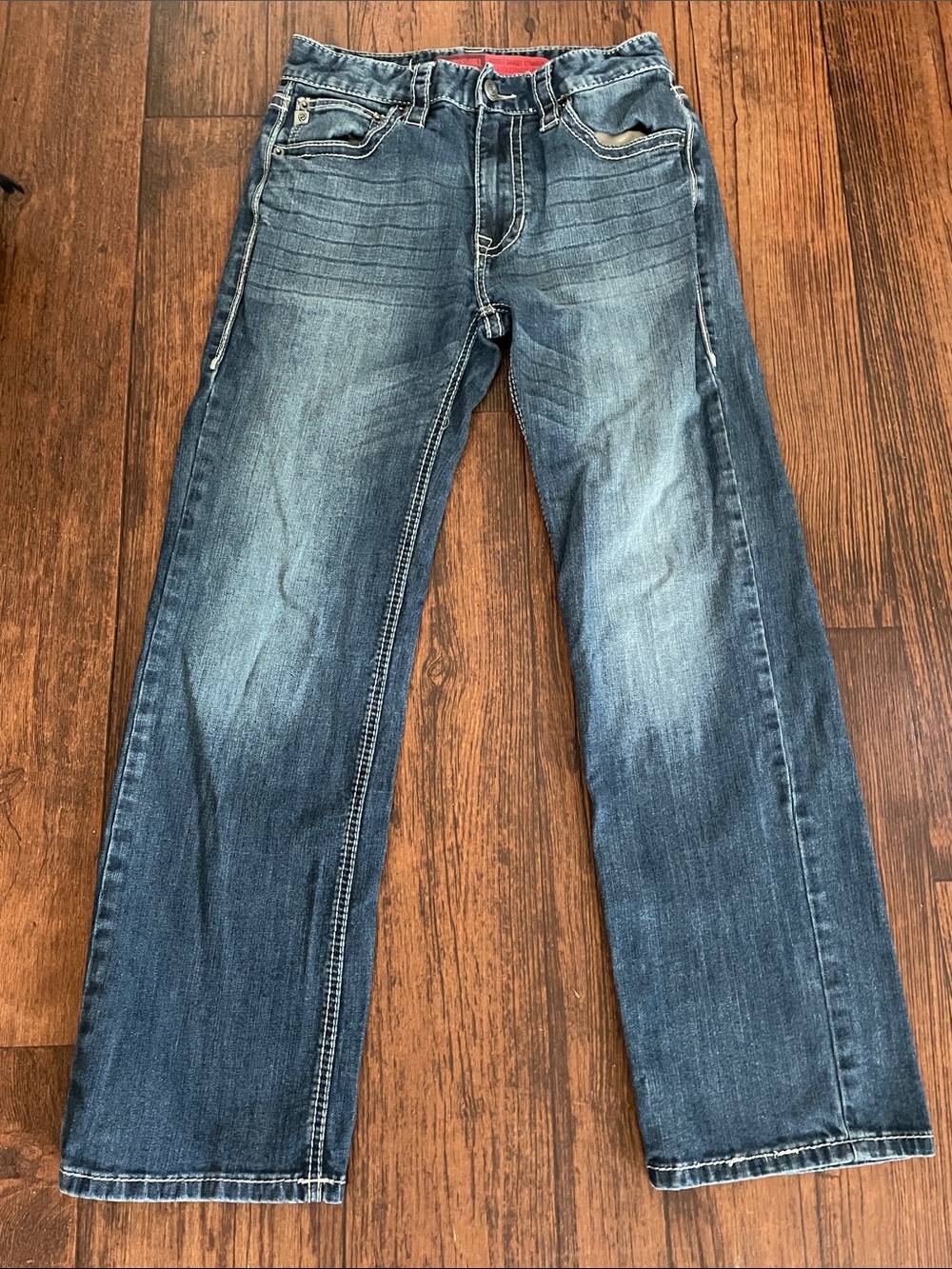 Relaxed Fit Men's Denim Jeans in Blue